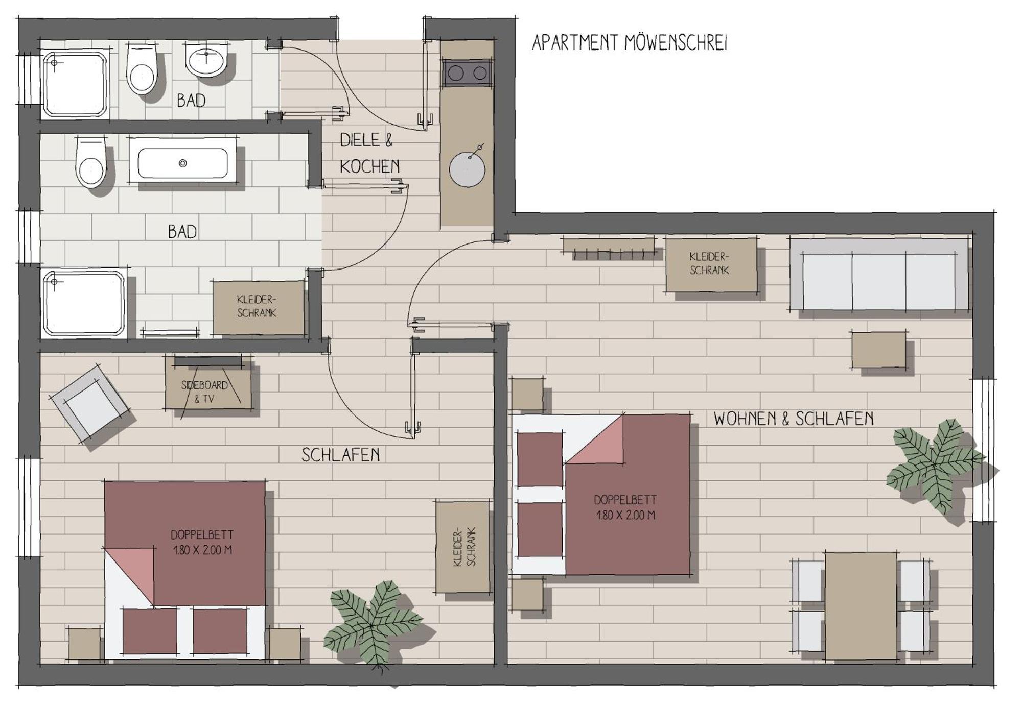 Apartmenthaus Moewenschrei Poel Exterior foto
