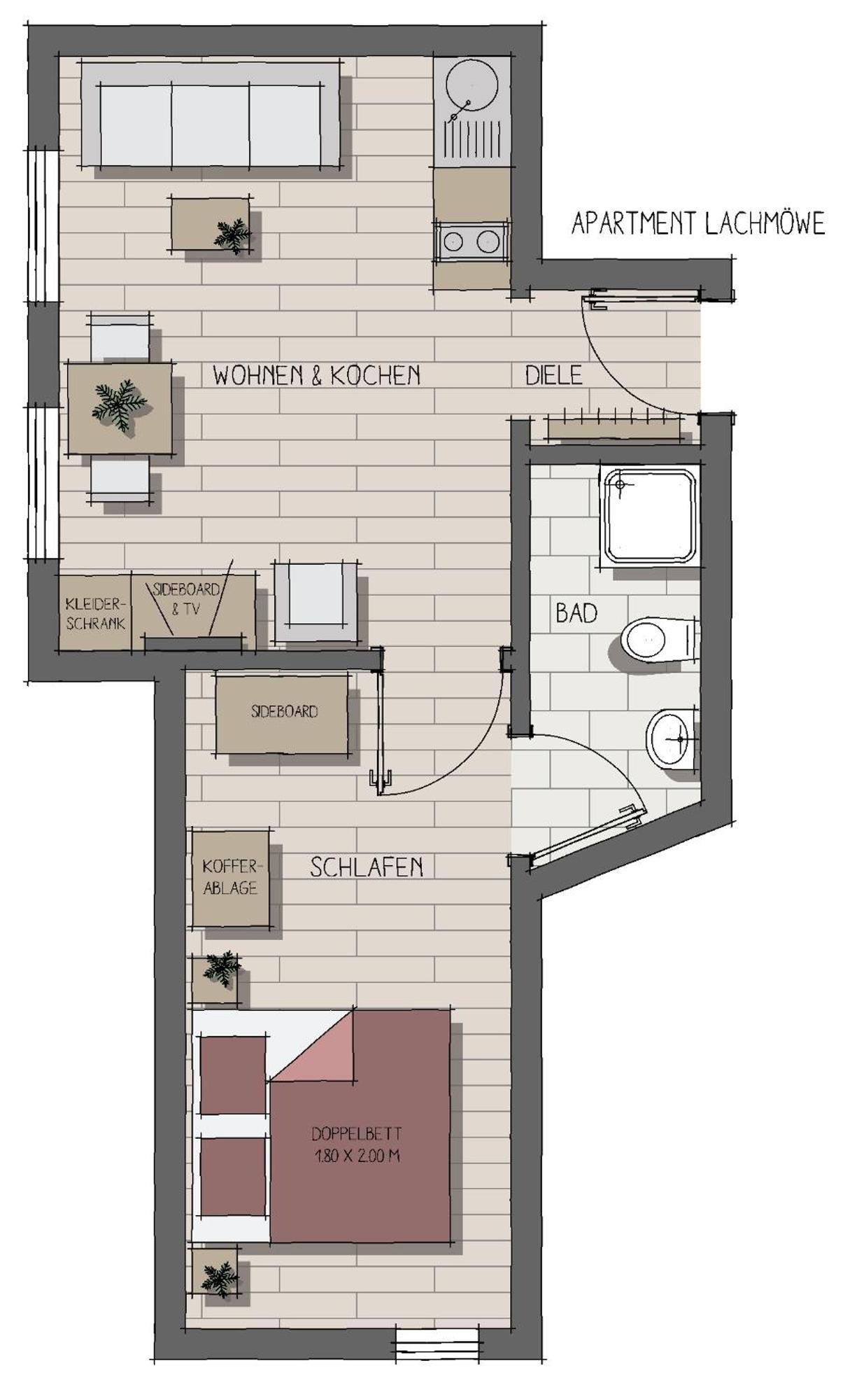 Apartmenthaus Moewenschrei Poel Exterior foto